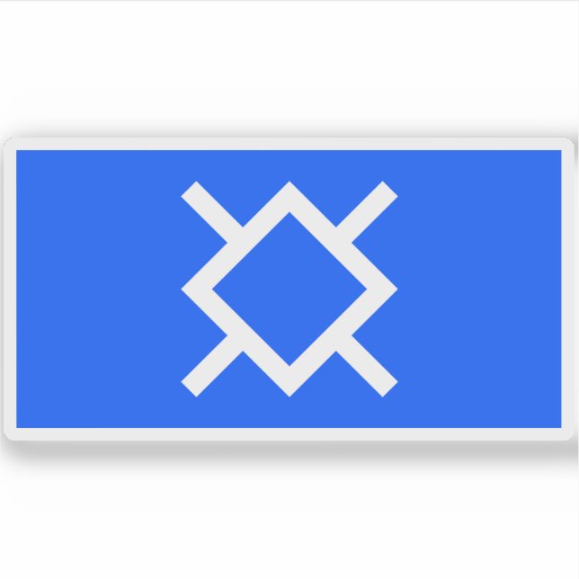 Flag of the Cheyenne nation and tribe, USA Sticker (Front)