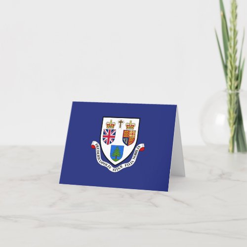 Flag of the city of Fredericton  Card