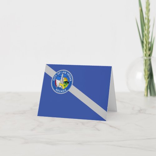 Flag of the city of Las Vegas  Card