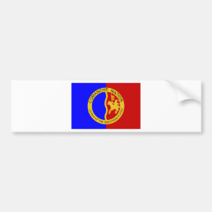 Flag of the Comanche Nation Bumper Sticker