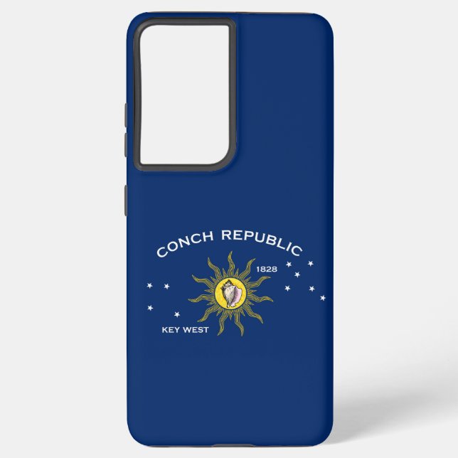 Flag of the Conch Republic, Flag of Key West Samsung Galaxy Case (Back)
