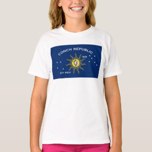 Flag of the Conch Republic, Flag of Key West T-Shirt