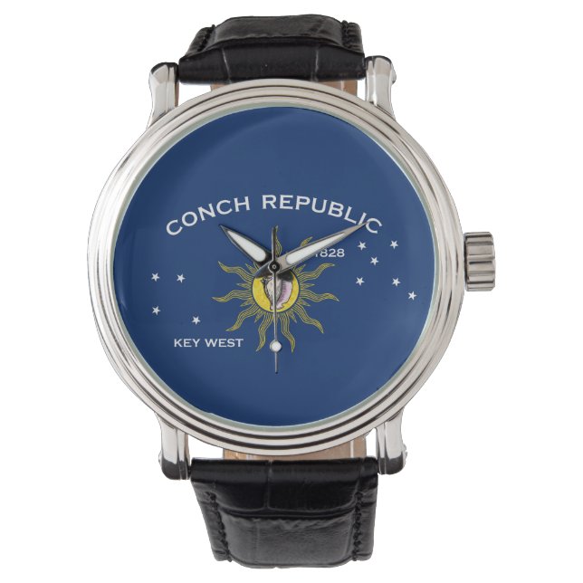 Flag of the Conch Republic, Flag of Key West Watch (Front)