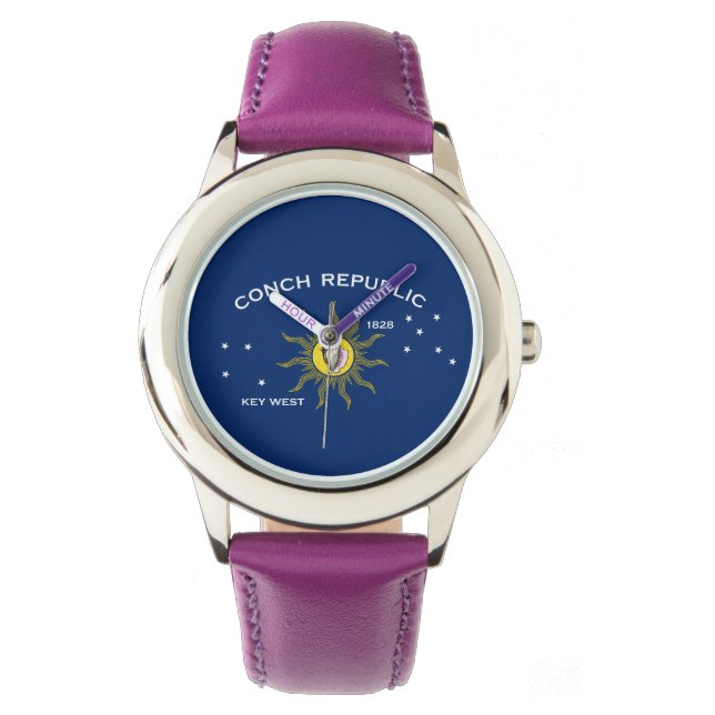 Flag of the Conch Republic, Flag of Key West Watch (Front)