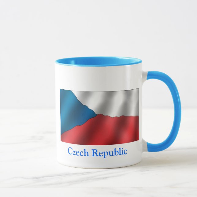 Flag of the Czech Republic Mug (Right)