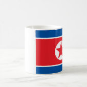 Flag of the Democratic People's Republic of Korea Coffee Mug (Center)