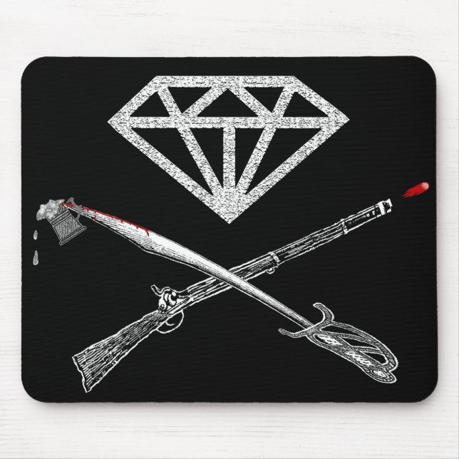 Flag of the "Diamond's Rule" Mouse Pad (Front)