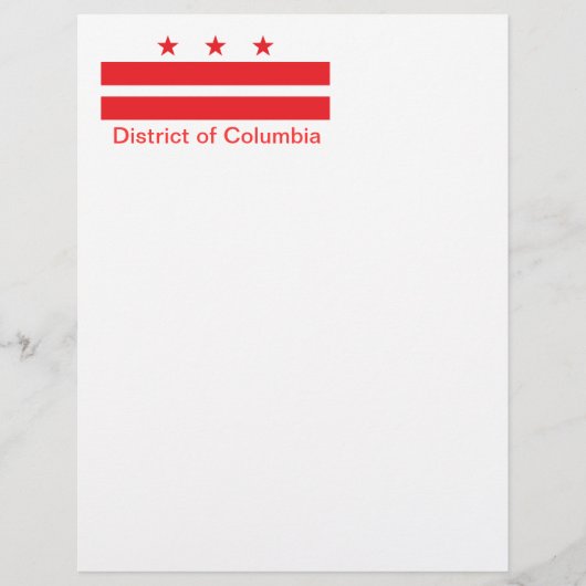 Flag of the District of Columbia (Front)