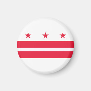 Flag of the District of Columbia (USA) Magnet