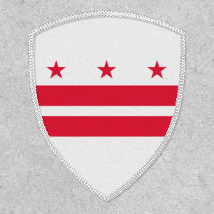 Flag of the District of Columbia (USA) Patch