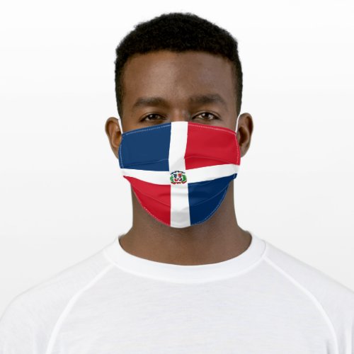 Flag of the Dominican Republic Adult Cloth Face Mask
