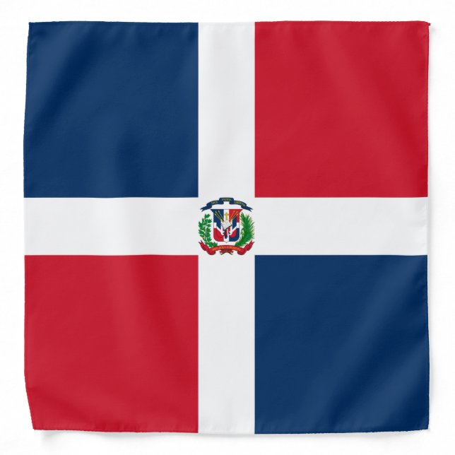 Flag of the Dominican Republic Bandana (Front)