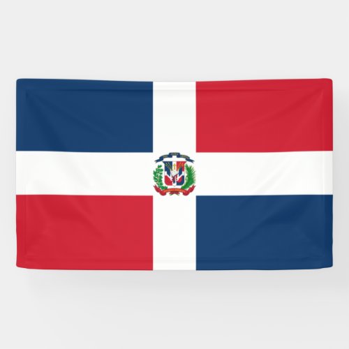 Flag of the Dominican Republic Banner