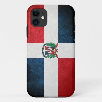 Flag Of The Dominican Republic Iphone 11 Case by FlagWare at Zazzle