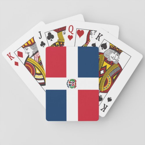 Flag of the Dominican Republic Playing Cards