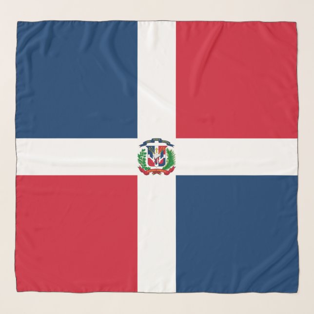 Flag of the Dominican Republic Scarf (Front)
