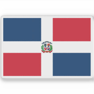 Flag of the Dominican Republic Sticker