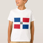 Flag Of The Dominican Republic T-shirt at Zazzle