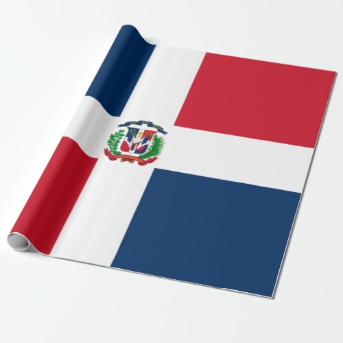 Flag of the Dominican Republic Wrapping Paper
