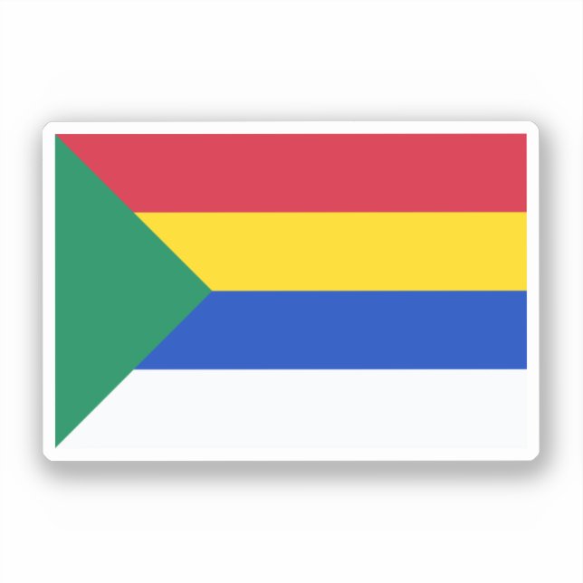Flag of the Druze people Sticker (Front)