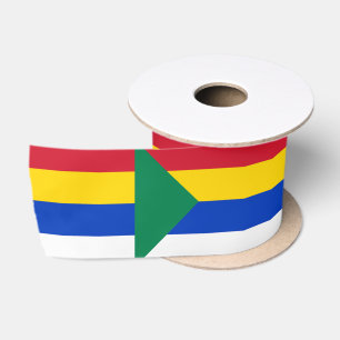 Flag of the Druze Religion Satin Ribbon