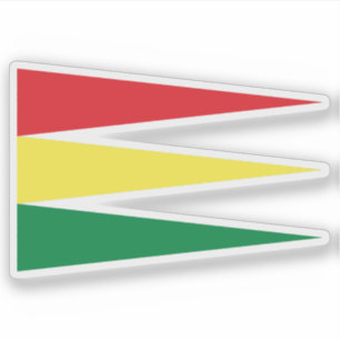 Flag of The Ethiopian Empire (1881-1889), Ethiopia Sticker