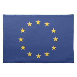 Flag of the European Union Cloth Placemat