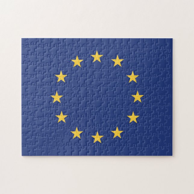 Flag of the European Union Jigsaw Puzzle (Horizontal)