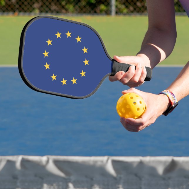 Flag of the European Union Pickleball Paddle (Insitu)