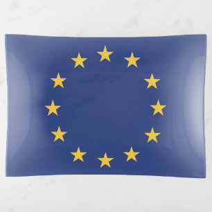 Flag of the European Union Trinket Tray