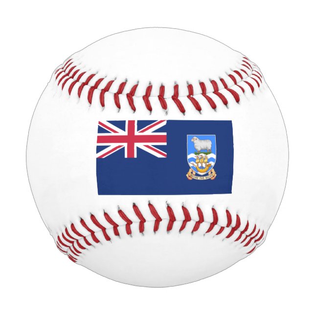 Flag of the Falkland Islands (British Territory) Baseball (Front)