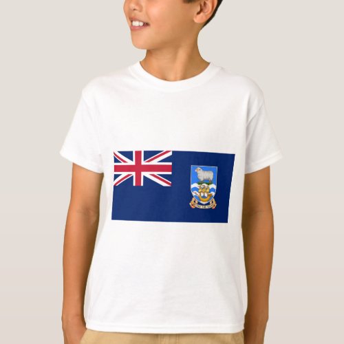 Flag of the Falkland Islands British Territory T_Shirt