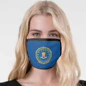 Flag of the Federal Bureau of Investigation (FBI) Face Mask (Worn Her)