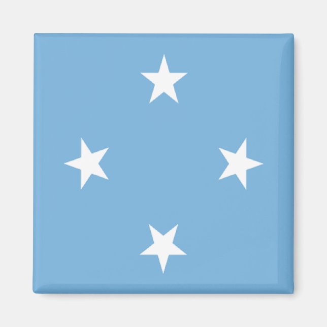 Flag of the Federated States of Micronesia Magnet (Front)