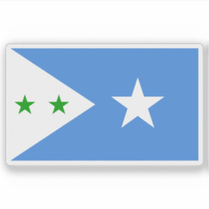 Flag of the Galmudug state, Somalia (2015–present) Sticker
