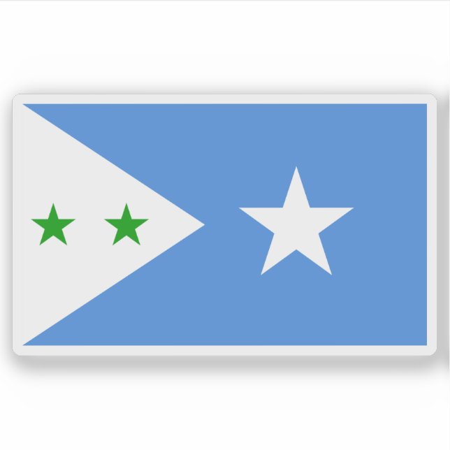 Flag of the Galmudug state, Somalia (2015–present) Sticker (Front)