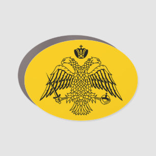 Flag of the Greek Orthodox Church Car Magnet