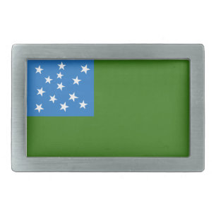 Flag of the Green Mountain Boys Belt Buckle