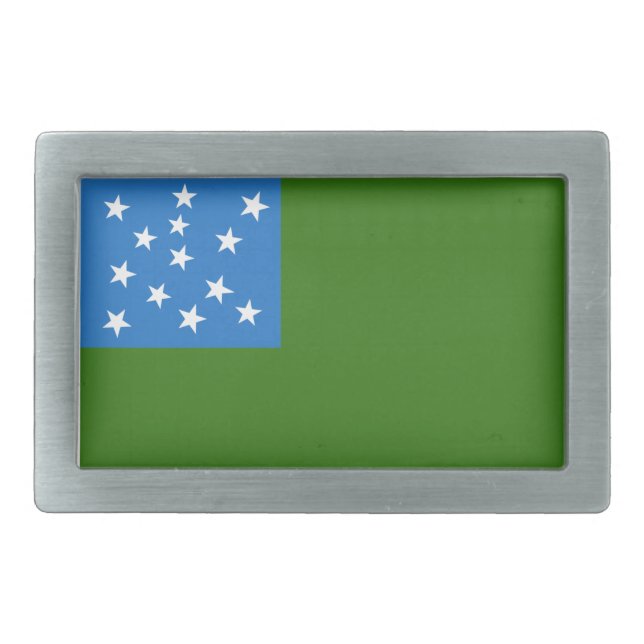 Flag of the Green Mountain Boys Belt Buckle (Front)