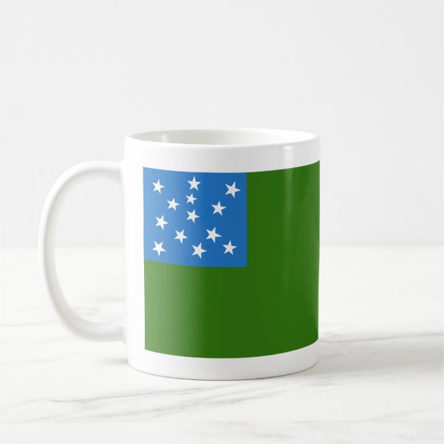 Flag of the Green Mountain Boys Coffee Mug (Left)