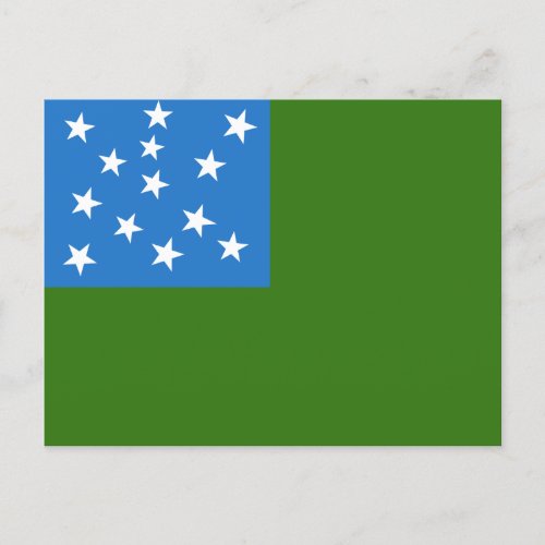 Flag of the Green Mountain Boys Postcard