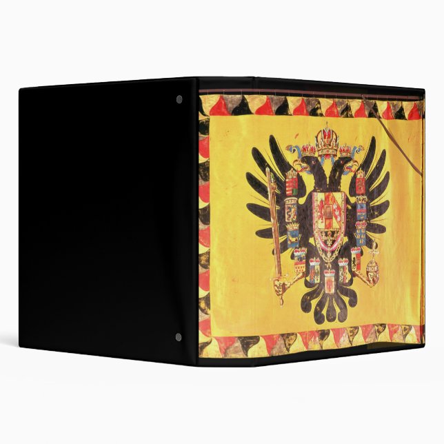 Flag of the Imperial Habsburg Dynasty, c.1700 Binder (Background)