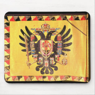 Flag of the Imperial Habsburg Dynasty, c.1700 Mouse Pad