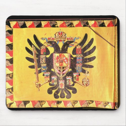 Flag of the Imperial Habsburg Dynasty c1700 Mouse Pad