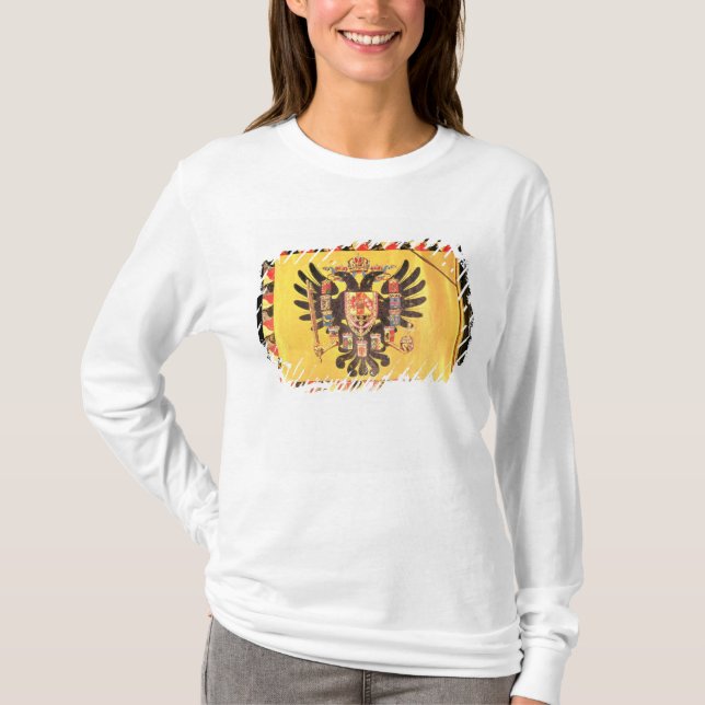 Flag of the Imperial Habsburg Dynasty, c.1700 T-Shirt (Front)