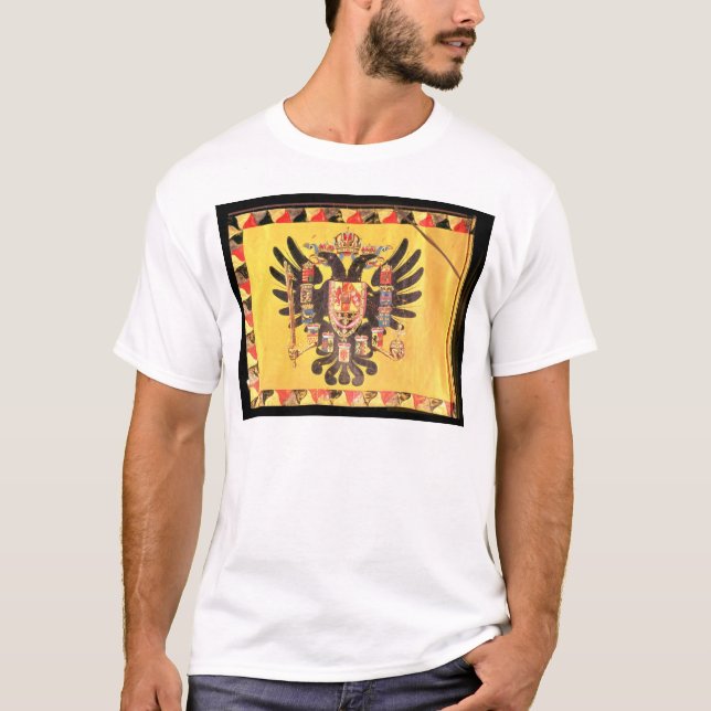 Flag of the Imperial Habsburg Dynasty, c.1700 T-Shirt (Front)