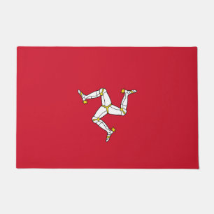 Flag of the Isle of Man Doormat