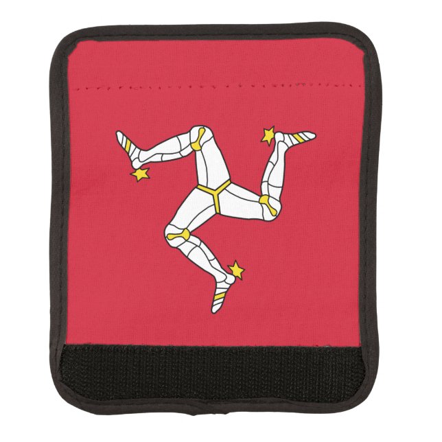 Flag of  the Isle of Man Luggage Handle Wrap (Front)