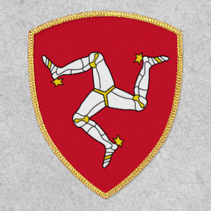 Flag of the Isle of Man Patch