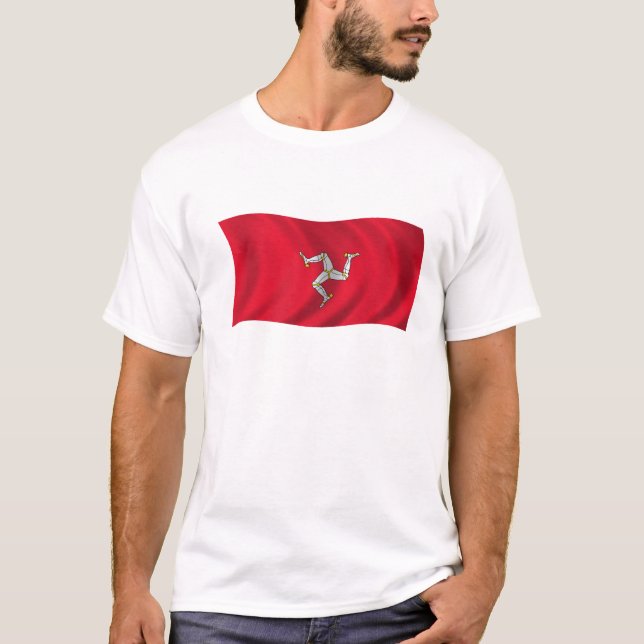 Flag of the Isle of Man T-Shirt (Front)